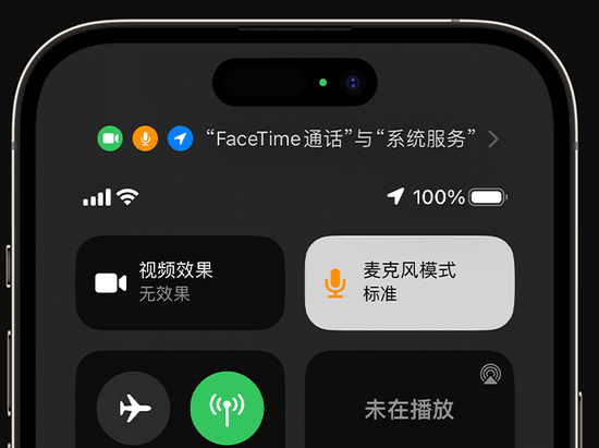 大武口苹果授权维修网点分享iPhone在通话时让你的声音更清晰 