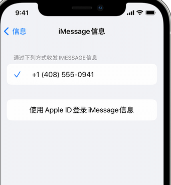 大武口apple维修iPhone上无法正常发送iMessage信息