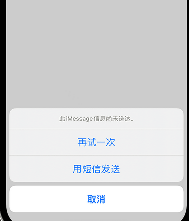 大武口apple维修iPhone上无法正常发送iMessage信息