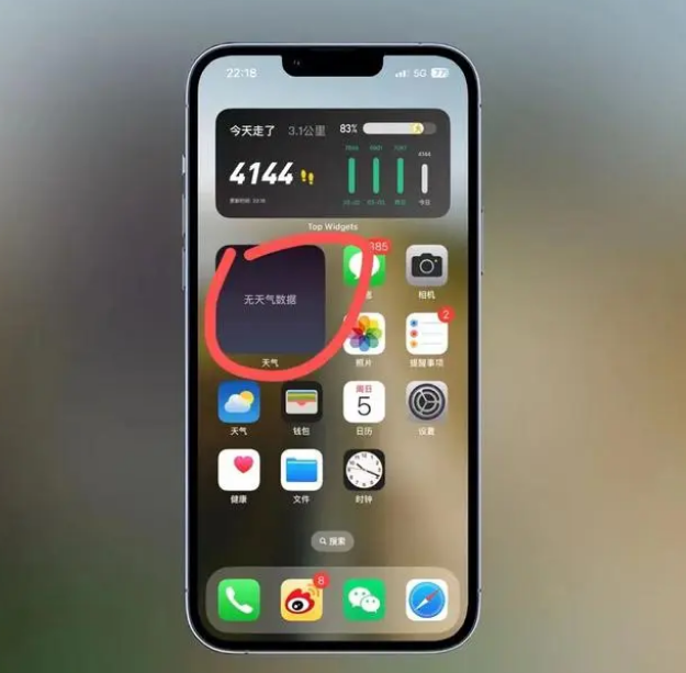 大武口苹果手机维修分享:iOS16主屏幕天气小组件无法正常工作怎么办？ 