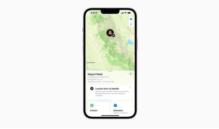 大武口苹果14维修分享iPhone14系列中 FindMy功能通过卫星分享位置方法教程 